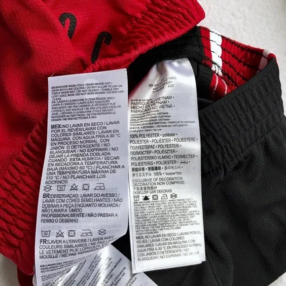❌SOLD❌ Jordan NWT Performance Shorts Bundle Boys 2T - Picture 9 of 9
